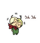 赤ちゃんの兵隊さんスタンプ（個別スタンプ：4）