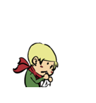 赤ちゃんの兵隊さんスタンプ（個別スタンプ：18）