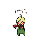 赤ちゃんの兵隊さんスタンプ（個別スタンプ：27）