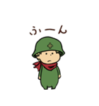 赤ちゃんの兵隊さんスタンプ（個別スタンプ：39）
