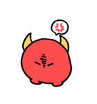 まるちゃんのコロコロスタンプ（個別スタンプ：6）