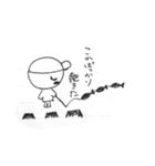 ゆきまる君の釣り（個別スタンプ：4）