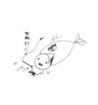 ゆきまる君の釣り（個別スタンプ：6）