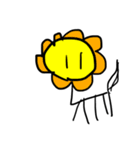 絵が下手な人が描いた生き物のスタンプ（個別スタンプ：9）