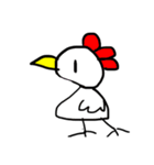 絵が下手な人が描いた生き物のスタンプ（個別スタンプ：13）