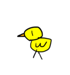 絵が下手な人が描いた生き物のスタンプ（個別スタンプ：14）