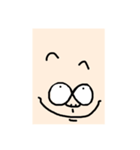 無言。（個別スタンプ：4）