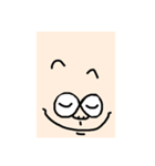 無言。（個別スタンプ：5）