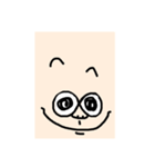 無言。（個別スタンプ：8）