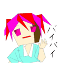 カクカクゾンビ少女（個別スタンプ：8）