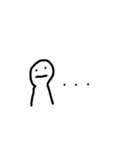 最強にゆるい顔絵文字（個別スタンプ：3）