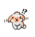 うさぎの仲間たち 手描き（個別スタンプ：1）