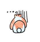 うさぎの仲間たち 手描き（個別スタンプ：3）