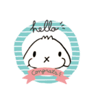 うさぎの仲間たち 手描き（個別スタンプ：13）