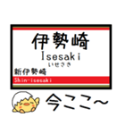 伊勢崎線 気軽に今この駅だよ！からまる（個別スタンプ：26）