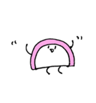 かまぼこスタンプ(紅白)（個別スタンプ：10）