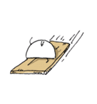 かまぼこスタンプ(紅白)（個別スタンプ：24）