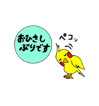 オカメインコのもんちゃん日常.関西弁.敬語（個別スタンプ：25）