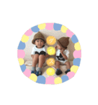 ぽんちゃん、ぷうちゃん。（個別スタンプ：10）