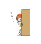 てくてく きょーちゃん（個別スタンプ：16）