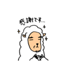 語尾が…ヂョンさんアルパカ 関西弁（個別スタンプ：6）