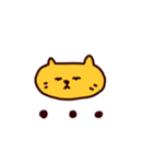 オレンジ ねこ (日本語)（個別スタンプ：13）