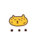 オレンジ ねこ (日本語)（個別スタンプ：18）