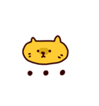 オレンジ ねこ (日本語)（個別スタンプ：21）
