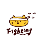 オレンジ ねこ (日本語)（個別スタンプ：31）