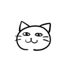 ほぼ同じ顔のねこ（個別スタンプ：3）