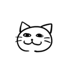 ほぼ同じ顔のねこ（個別スタンプ：4）