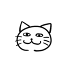 ほぼ同じ顔のねこ（個別スタンプ：5）