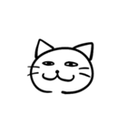 ほぼ同じ顔のねこ（個別スタンプ：7）