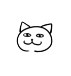 ほぼ同じ顔のねこ（個別スタンプ：12）