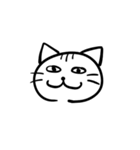 ほぼ同じ顔のねこ（個別スタンプ：13）