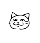 ほぼ同じ顔のねこ（個別スタンプ：15）