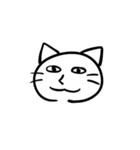 ほぼ同じ顔のねこ（個別スタンプ：17）