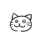 ほぼ同じ顔のねこ（個別スタンプ：18）