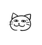 ほぼ同じ顔のねこ（個別スタンプ：22）