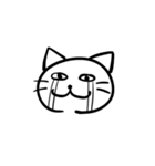 ほぼ同じ顔のねこ（個別スタンプ：25）