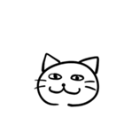 ほぼ同じ顔のねこ（個別スタンプ：28）
