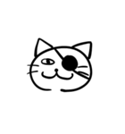 ほぼ同じ顔のねこ（個別スタンプ：30）