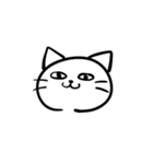 ほぼ同じ顔のねこ（個別スタンプ：34）