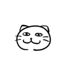 ほぼ同じ顔のねこ（個別スタンプ：36）