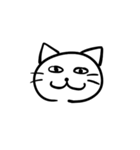 ほぼ同じ顔のねこ（個別スタンプ：40）