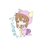 ココねこスタンプ(日常編☆（個別スタンプ：1）