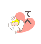天使のテンちゃんと悪魔のアンちゃん（個別スタンプ：12）