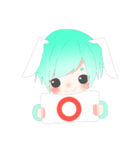 普段の兎湖さん（個別スタンプ：1）
