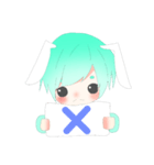 普段の兎湖さん（個別スタンプ：2）