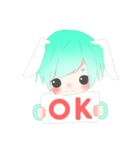 普段の兎湖さん（個別スタンプ：3）